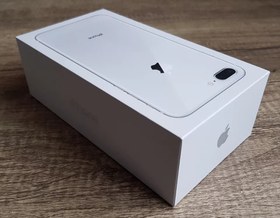 تصویر جعبه گوشی آیفون مدل 8 پلاس iphone box 8 plus