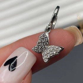 تصویر گوشواره پروانه‌ای 