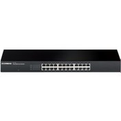 تصویر EDiMAX ES-1024 24-Port Fast Ethernet Rack-mount Switch EDiMAX ES1024 24Port Fast Ethernet Rackmount Switch