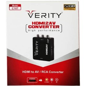 تصویر مبدل HDMI به AV وریتی Verity) C107) مبدل HDMI به AV وریتی مدل C107