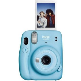 تصویر دوربین عکاسی چاپ سریع اینستکس مینی 11 فوجی + فیلم 20 تایی | FUJIFILM INSTAX MINI 11 (Sky Blue) 