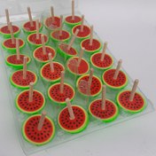 تصویر فرفره یلدایی طرح هندوانه 