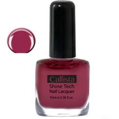 تصویر لاک ناخن شاین تک کد N46 حجم 10 میل کالیستا Shine nail polish single volume 10 ml code N46 Callista
