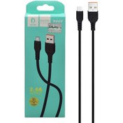 تصویر کابل شارژ فست اندروید DENMEN مدل D06V 