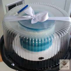 تصویر کیک تولد خامه ای (خانگی) | کد: ZNB-WZ6 