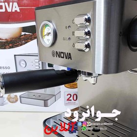 تصویر اسپرسو ساز نوا مدل 187 تمام استیل(غیر اصل) ا Espresso maker Nova model 187 all steel Espresso maker Nova model 187 all steel