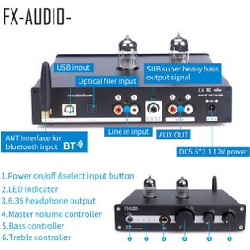 تصویر پری آمپ و دک بلوتوثFx-AUDIO DAC-A10 LDAC 