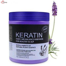 تصویر ماسک مو کراتین برزیلی یک کیلویی بدون سولفات لوندر (اسطوخودوس)اصلی ا Hair mask Hair mask