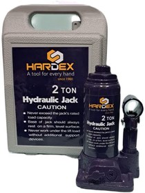 تصویر جک روغنی 2 تن هاردکس ا Hardex 2 ton hydraulic jack Hardex 2 ton hydraulic jack