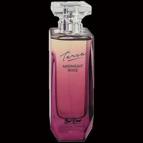 تصویر ادکلن میدنایت رز MIDNIGHT ROSE حجم 100 میل شرکت جسیکا تویین - 25 MADE IN FRANCE