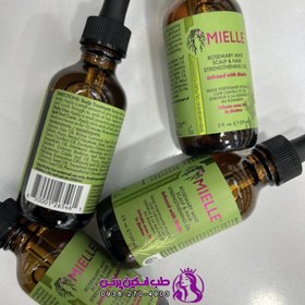 تصویر روغن ضد ریزش مو رزماری و نعناع میله Mielle Organics Rosemary اصلی 