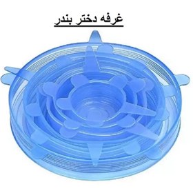 تصویر درپوش محافظ غذا مدل A11 بسته 6 عددی 