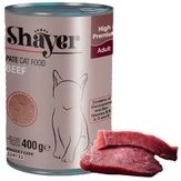 تصویر کنسرو گربه شایر باطعم مرغ و بوقلمون وزن 400 گرم Shayer Chicken & Turkey Cat Food 400g