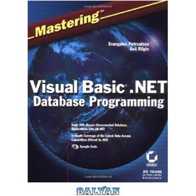 تصویر دانلود کتاب Mastering Visual Basic .NET Database Programming تسلط بر برنامه نویسی پایگاه داده ویژوال بیسیک دات نت