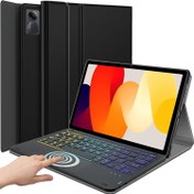تصویر کیف کلاسوری کیبورددار تبلت شیائومی Redmi Pad SE 