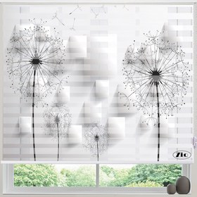 تصویر پرده زبرا زیو مدل 3D-1110 