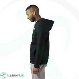 تصویر هودی مردانه ریبوک کلاسیک Reebok Classics Graphic Half Zip Hoodie Black BP8453 