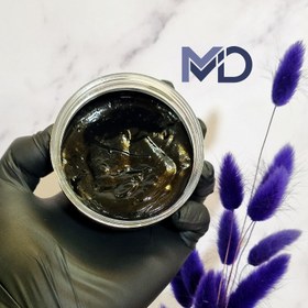 تصویر رنگ خمیری مشکی 150 گرم 