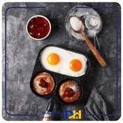 تصویر ماهیتابه گرانیتی ۳ تکه سایز ۱۸ 