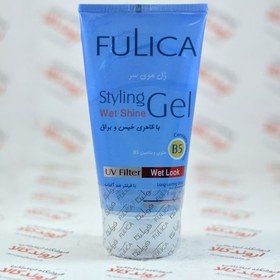 تصویر ژل موی مرطوب فولیکا مدل Wet Shine ا Fulica Wet Shine Hair Gel For All Hair Fulica Wet Shine Hair Gel For All Hair