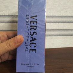 تصویر ادکلن زنانه لوکابوسی مدل ورساچه کریستال صورتی حجم 100 میلی لیتر 