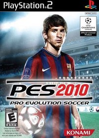 تصویر خرید بازی Pes 2010 – فوتبال حرفه ای برای PS2 