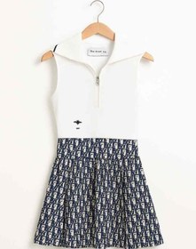 تصویر پیراهن یقه زیپدار DIOR 