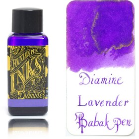 تصویر جوهر خودنویس دایامین اسطوخودوس DIAMINE INK Lavender 