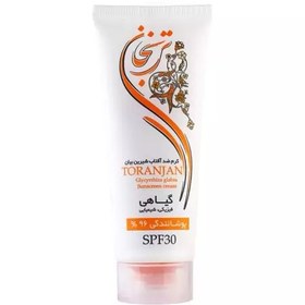 تصویر کرم ضدآفتاب گیاهی ترنجان مدل Glycyrrhiza Glabra SPF30 