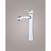 تصویر شیر روشویی پایه بلند KIG مدل الیزه کروم 