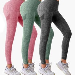 تصویر لگ ورزشی زنانه سیملس کمر گنی سایز ۳۶ تا ۴۶ 