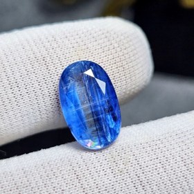 تصویر نگین سنگ طبیعی کیانیت معدنی کد 34896 