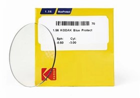 تصویر عدسی طبی بلوکنترل کداک لنز1.56 kodak lens blue protect1.56