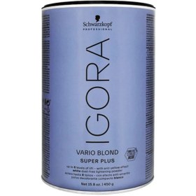 تصویر پودر دکلره ایگورا شوارسکف 450 گرم SCHWARZKOPF IGORA WHITE 