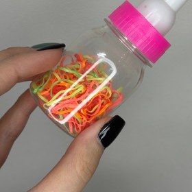 تصویر کش چهل گیس طرح شیشه شیر 