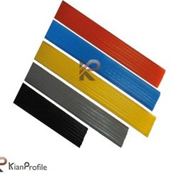 تصویر ترمز پله لاستیکی و پی وی سی ۶ سانتی چسبدار 