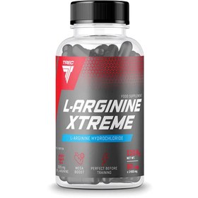 تصویر ال آرژنین 90 کپسول ترک TREC L-Arginine Xtreme 90 Capsules