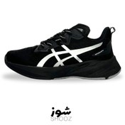 تصویر کتانی مردانه اسیکس مشکی سایز ۴۱ تا ۴۴ 