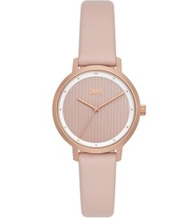 تصویر ساعت مچی زنانه آنالوگ گرد با بند چرم مدل NY6682 - ۳۴ میلی‌متر برند DKNY Women's Analog Round Shape Leather Wrist Watch NY6682 - 34 Mm