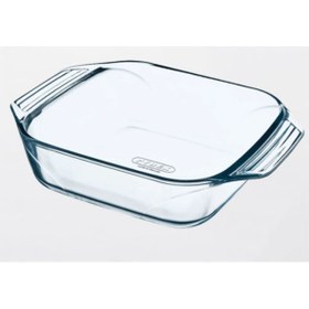 تصویر ظرف پخت پیرکس مدل مربع کد 400 