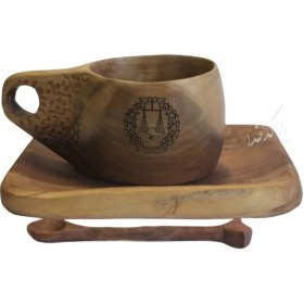 تصویر ماگ چوبی مدل نوماگ 