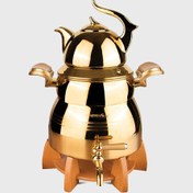 تصویر کتری و قوری آوینا استیل کروپ ست کد ۲۰۰ 