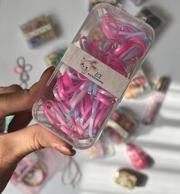 تصویر باکس کش مو چهل گیس رنگی - پاستلی 