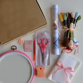 تصویر پک وسایل شماره دوزی 