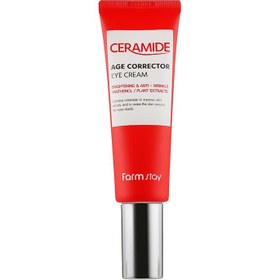 تصویر کرم دور چشم جوانساز سرامید فارم استی Farmstay Ceramide Age Corrector Eye Cream 25ml