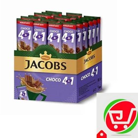 تصویر قهوه فوری با طعم کارامل 24 عددی جاکوبز JACOBS 