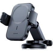 تصویر پایه نگهدارنده و شارژر مگنتی گوشی موبایل JOYROOM مدل JR-ZS295 Dashboard 