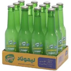 تصویر لیموناد شیشه ای 280 میلی لیتری جنیوس 