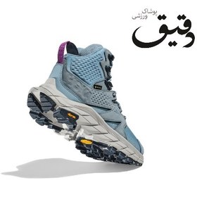 تصویر پوتین هوکا HOKA ANACAPA VIBRAM طوسی آبی سایز 42 HOKA ANACAPA VIBRAM