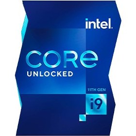 تصویر پردازنده مرکزی اینتل سری Rocket Lake مدل Core i9-11900K ا Intel Rocket Lake Core i9-11900K CPU Intel Rocket Lake Core i9-11900K CPU